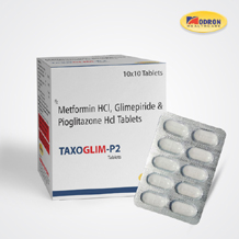  pcd franchise products in Haryana - Modron Healthcare -	tablets taxoglim p2.jpg	